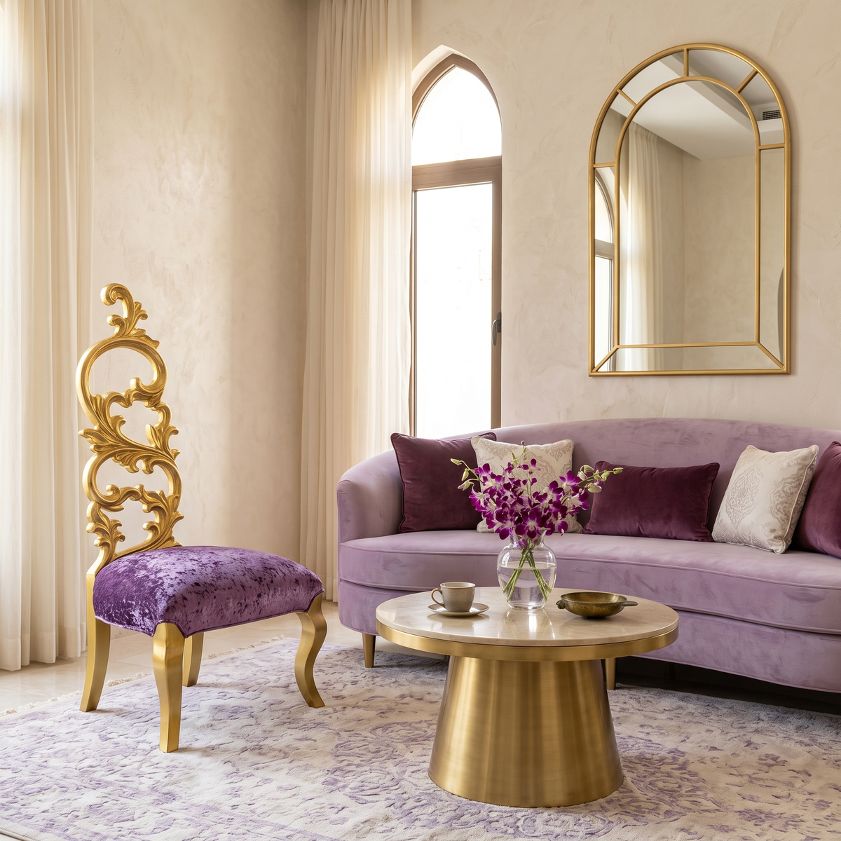 Luxury Velvet Dining Chair