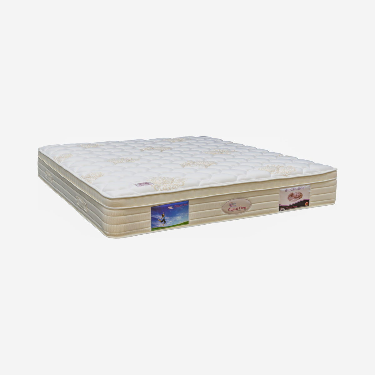 Cloud 9 Excelsior Euro Top Mattress, studio photo