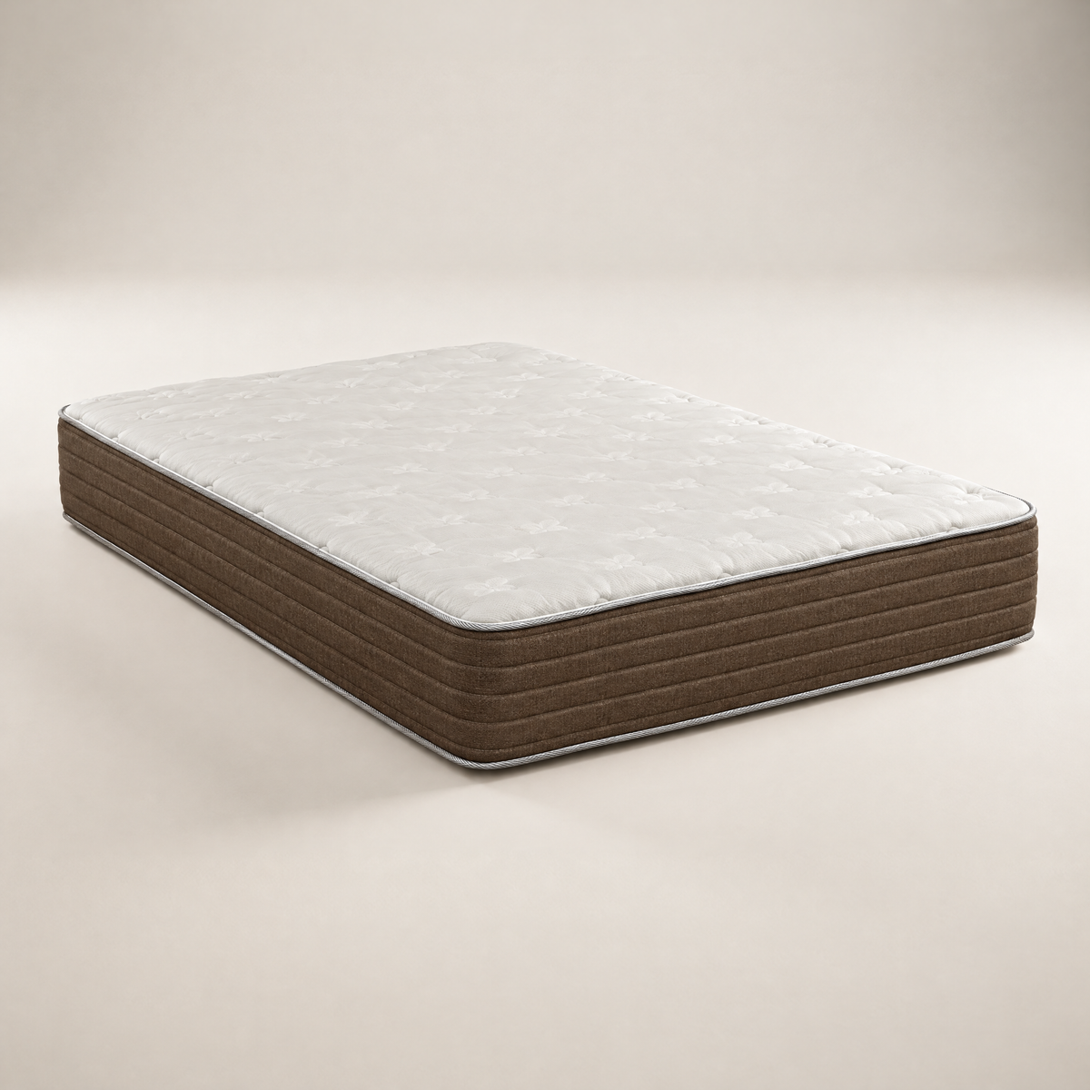Cloud 9 New Classic Mattress, studio shot on a warm off-white backdrop