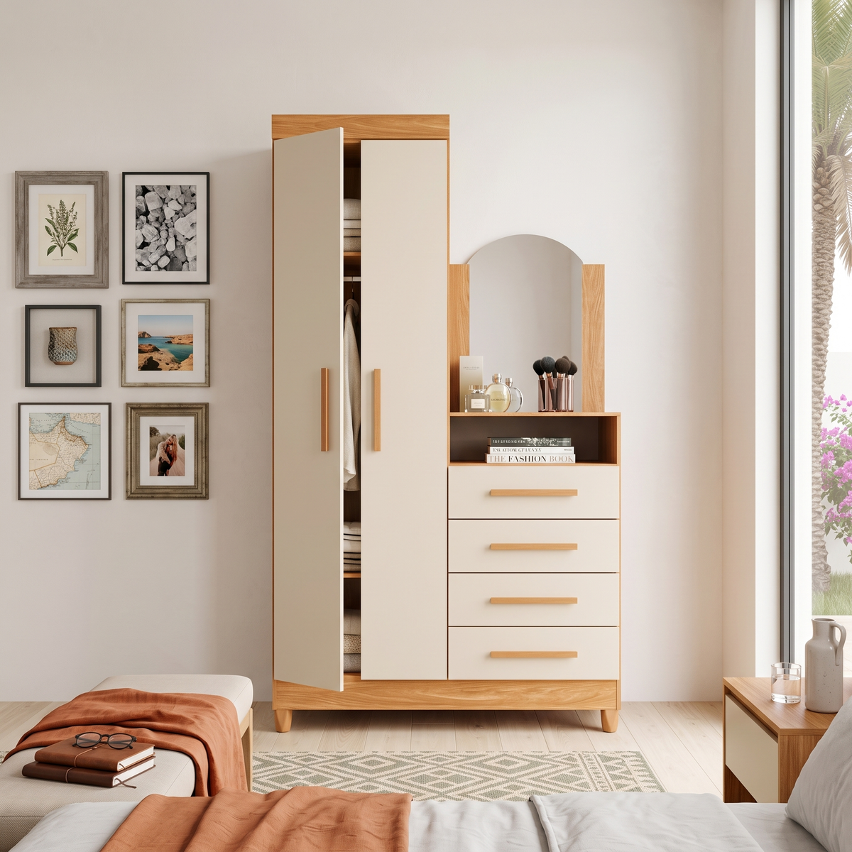 Capri 2 Door Wardrobe in a Muscat home
