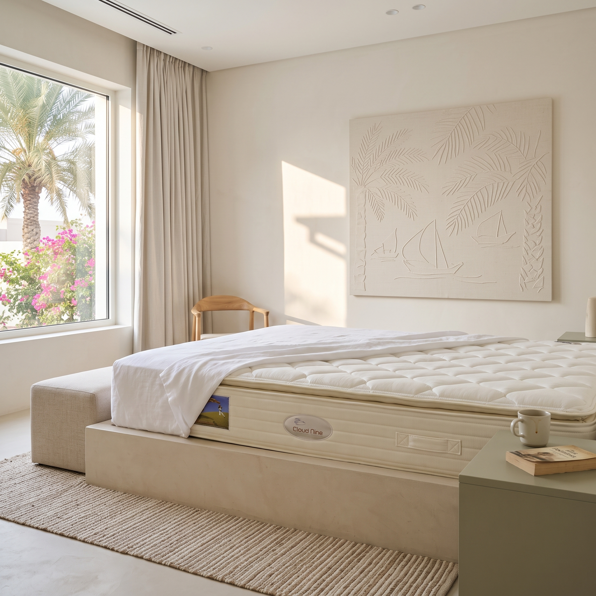 Cloud 9 Westend Pillow Top Mattress in a Muscat home