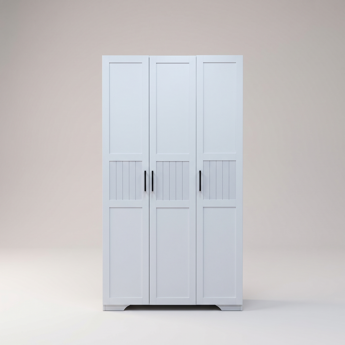 3 Door Wardrobe #P905, studio view