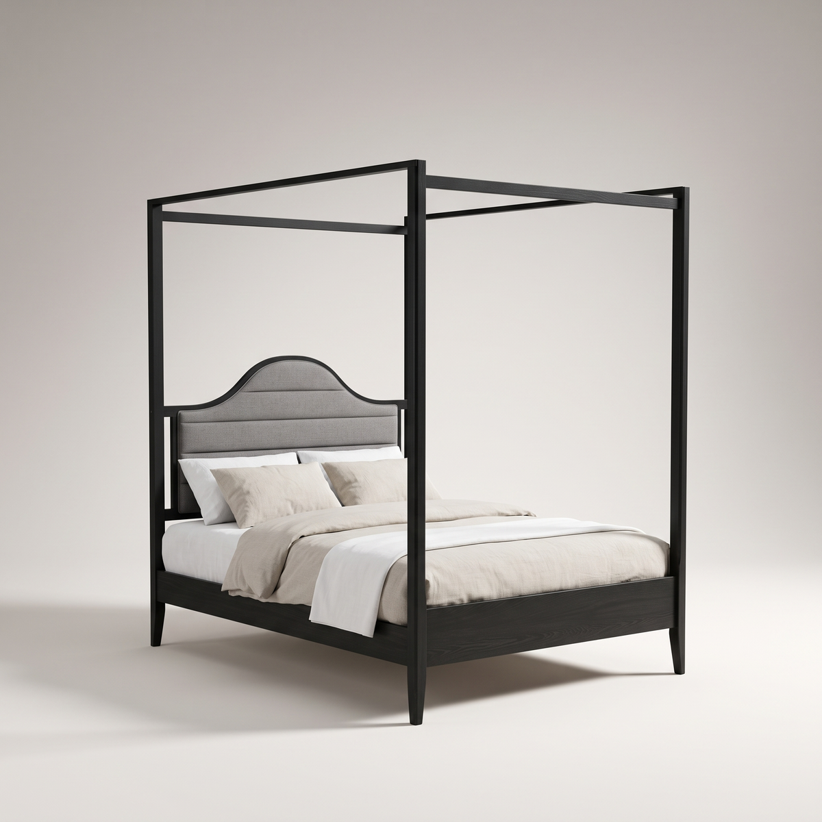 Canopy Queen Bed #MG0103-3-QB, studio view