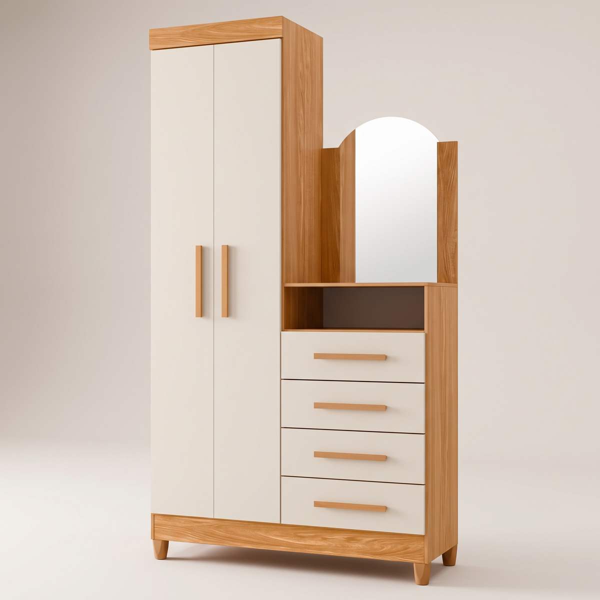 Capri 2 Door Wardrobe, studio view