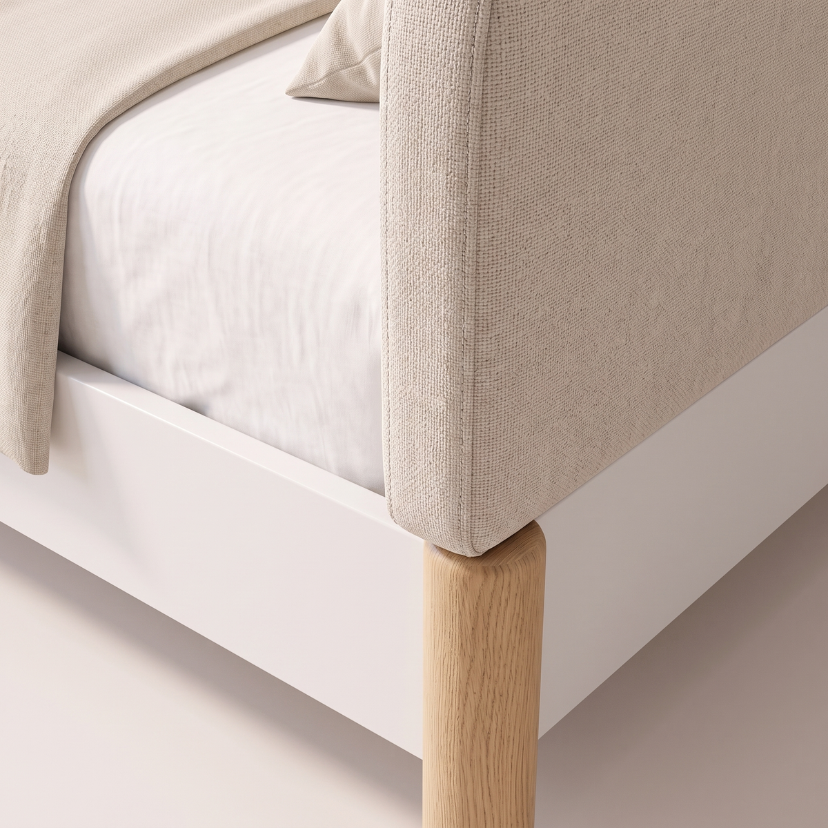 Bohem Single Bed, material detail