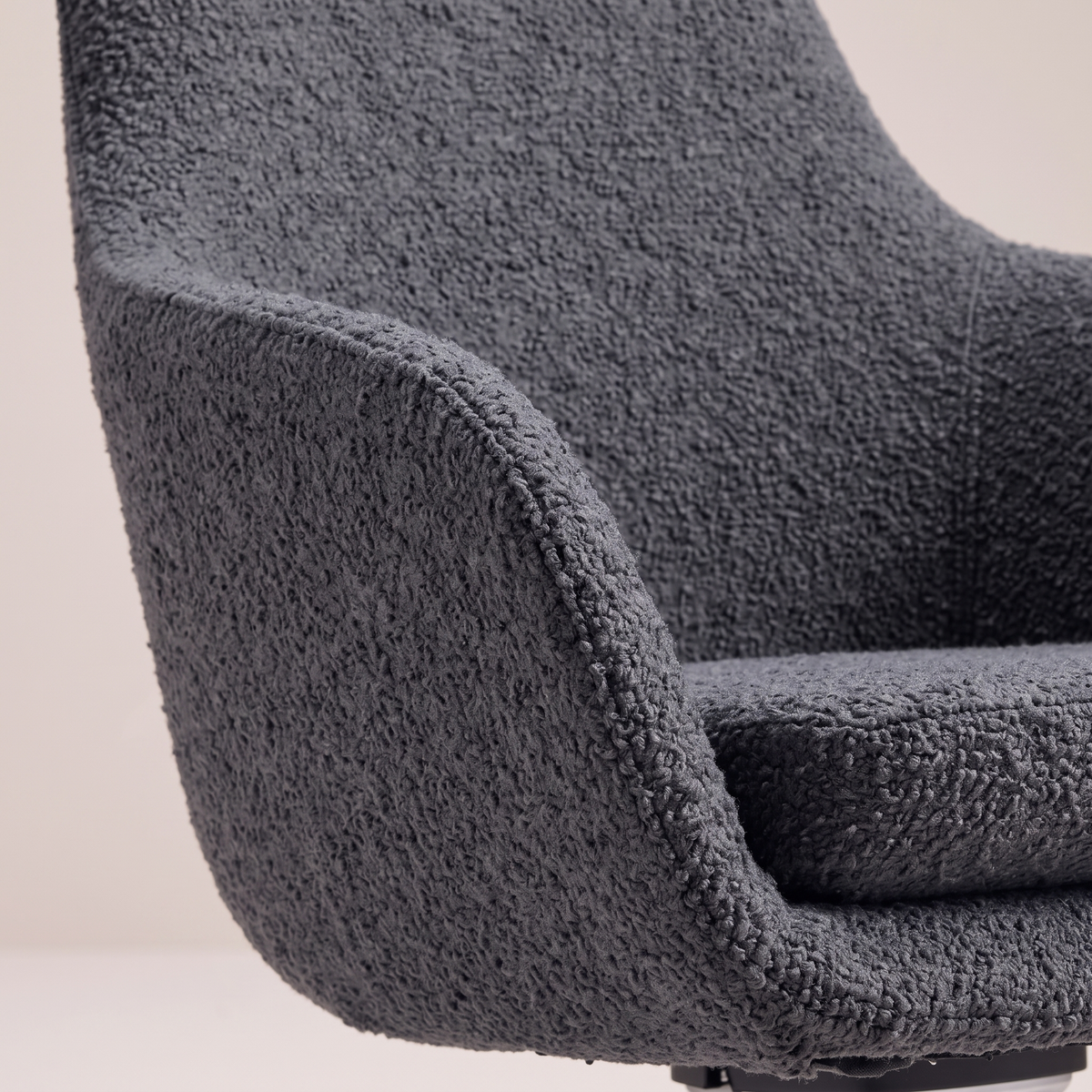 Dark Grey Office Chair #A1800, material detail