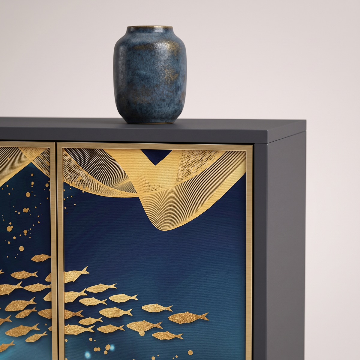 Sideboard #F2827, styled detail