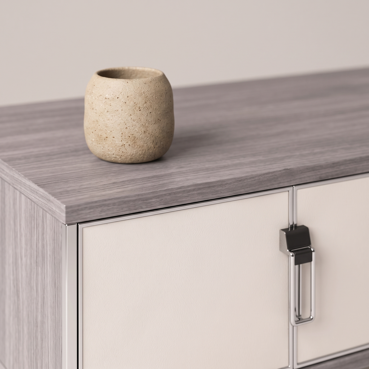 200cm Hilton TV Stand, styled detail