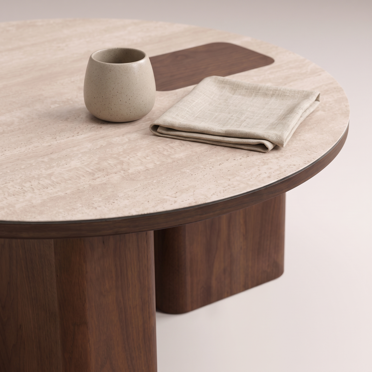Coffee Table #CT-0359A, styled detail