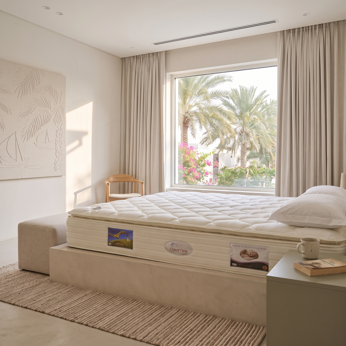 Cloud 9 Westend Pillow Top Mattress, close view