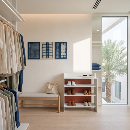 4 Tier Shoe Rack #XG001, second room view