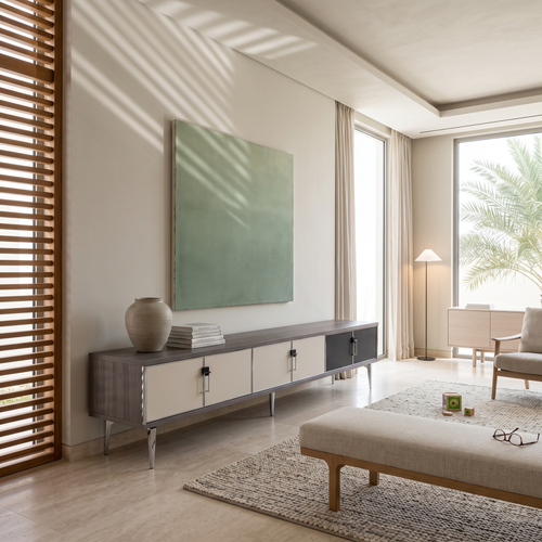 200cm Hilton TV Stand, second room view
