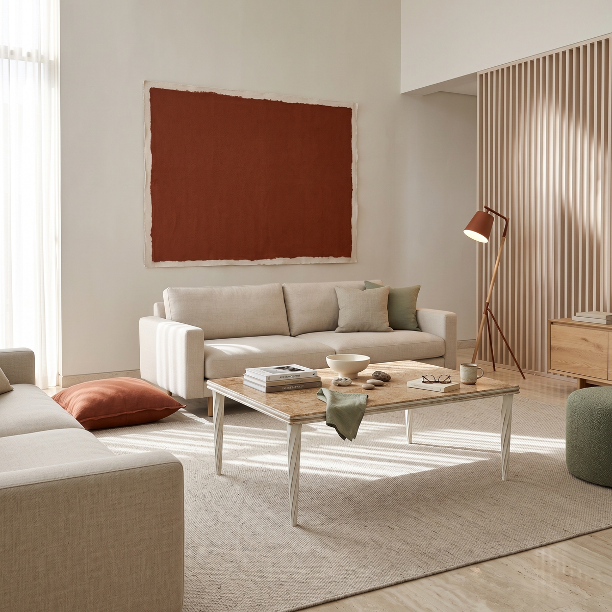 Coffee Table #190-ESER, second room view