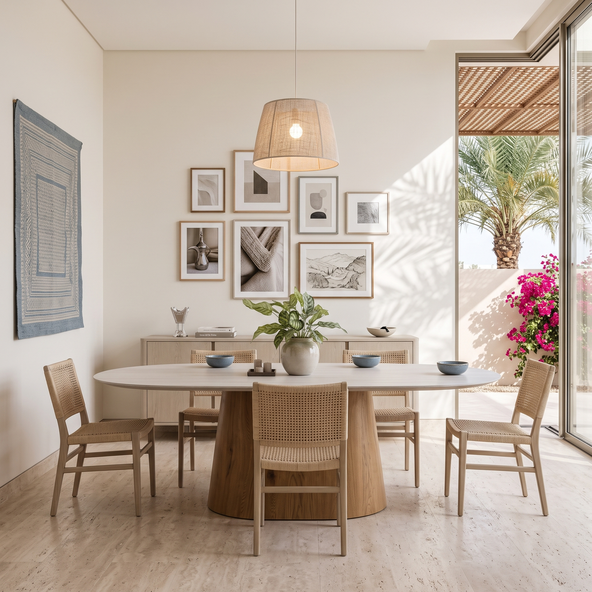 Dining Table #DT-1786-1, second room view