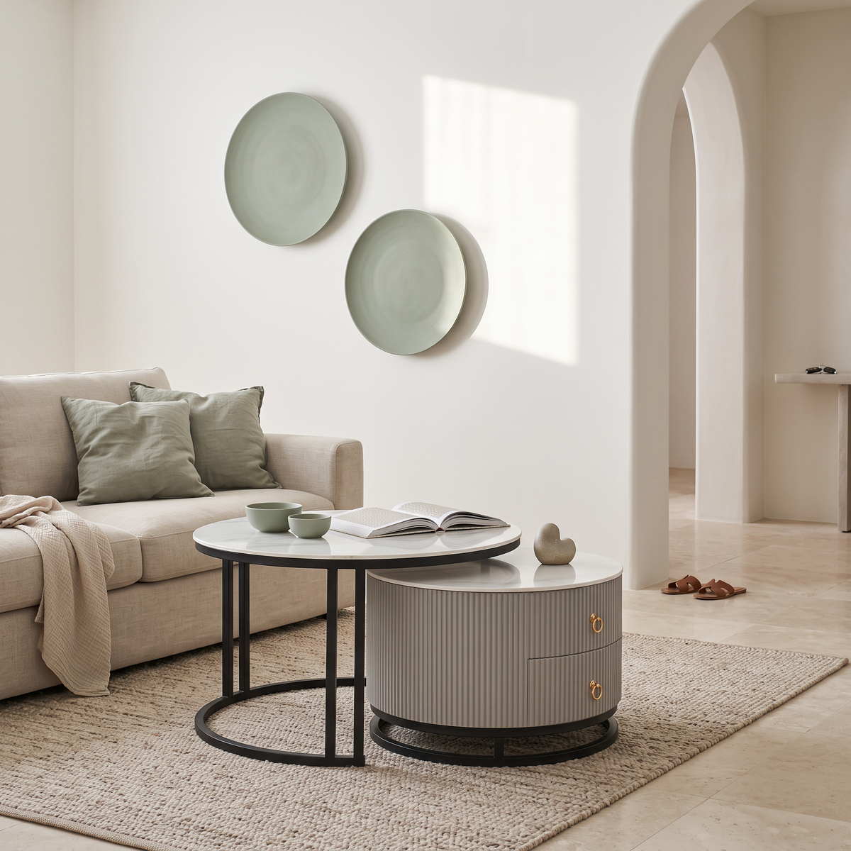 Coffee Table Set #LCT950, second room view