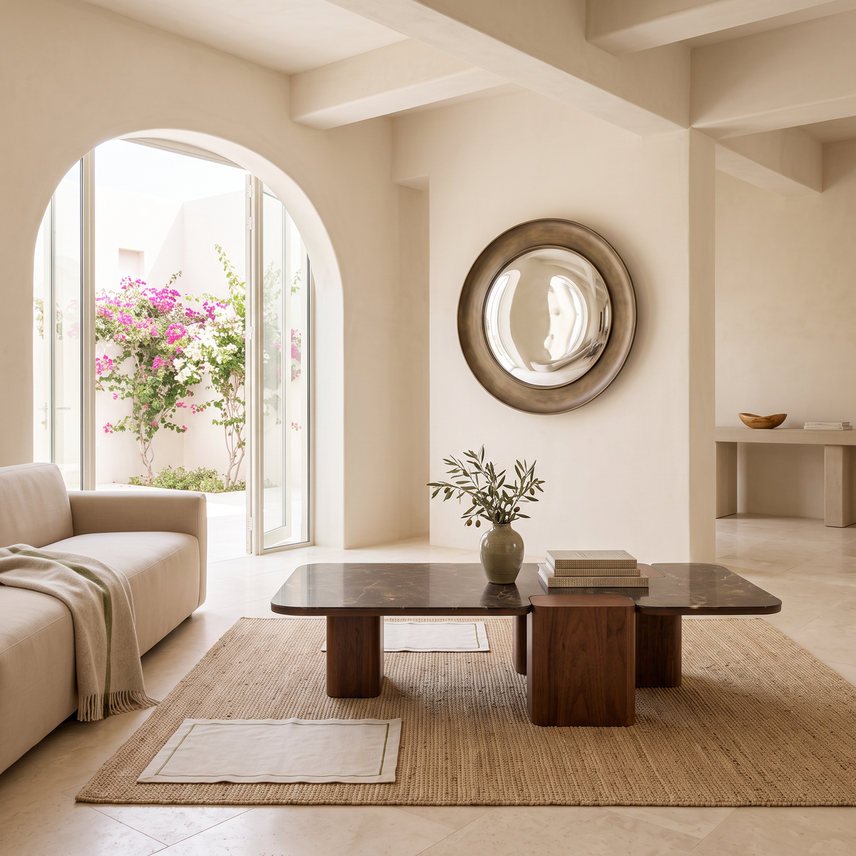Coffee Table #CT-0359B, second room view