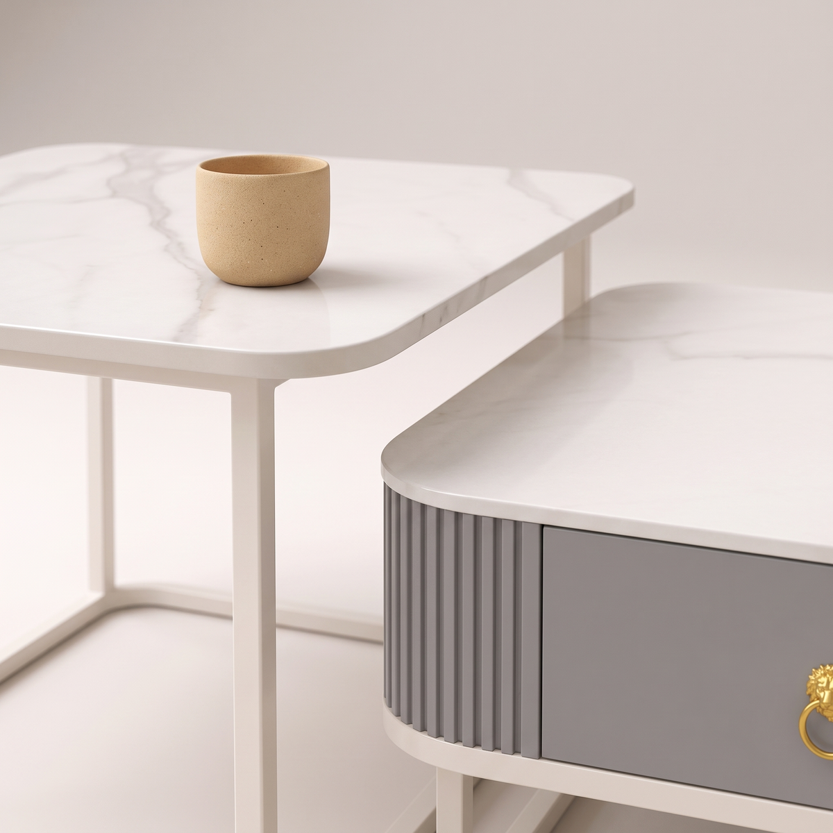 Coffee Table Set #LCT952, styled detail