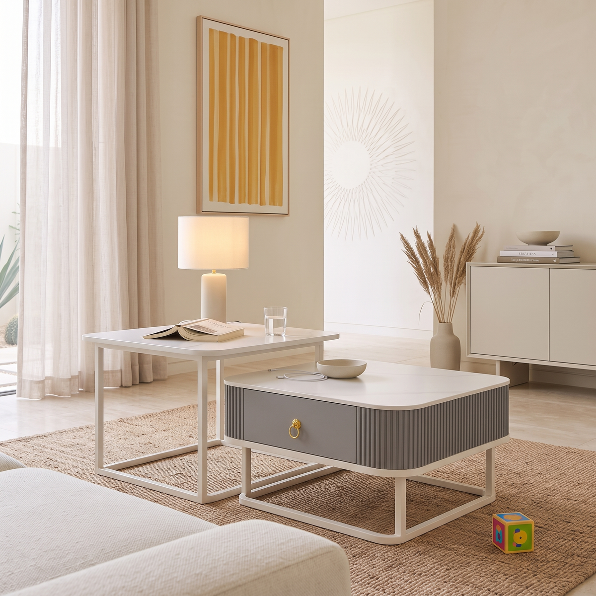 Coffee Table Set #LCT952, close view