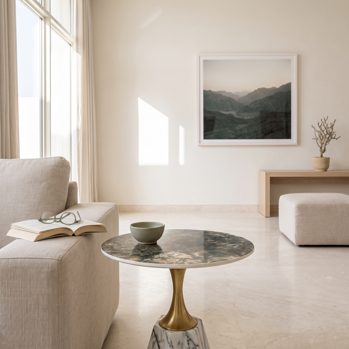 Side Table #SS25 in a Muscat home