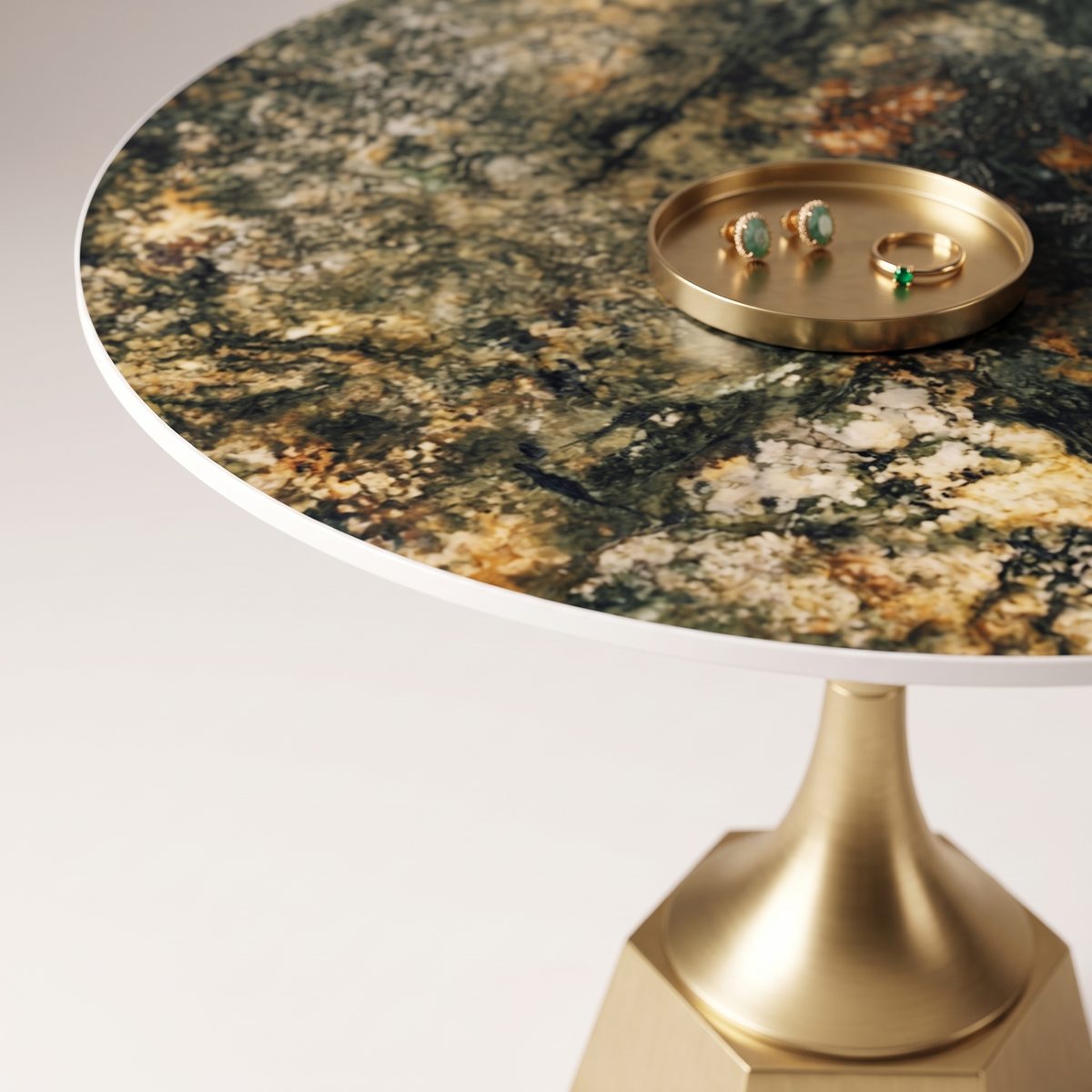 Side Table #SS25, styled detail