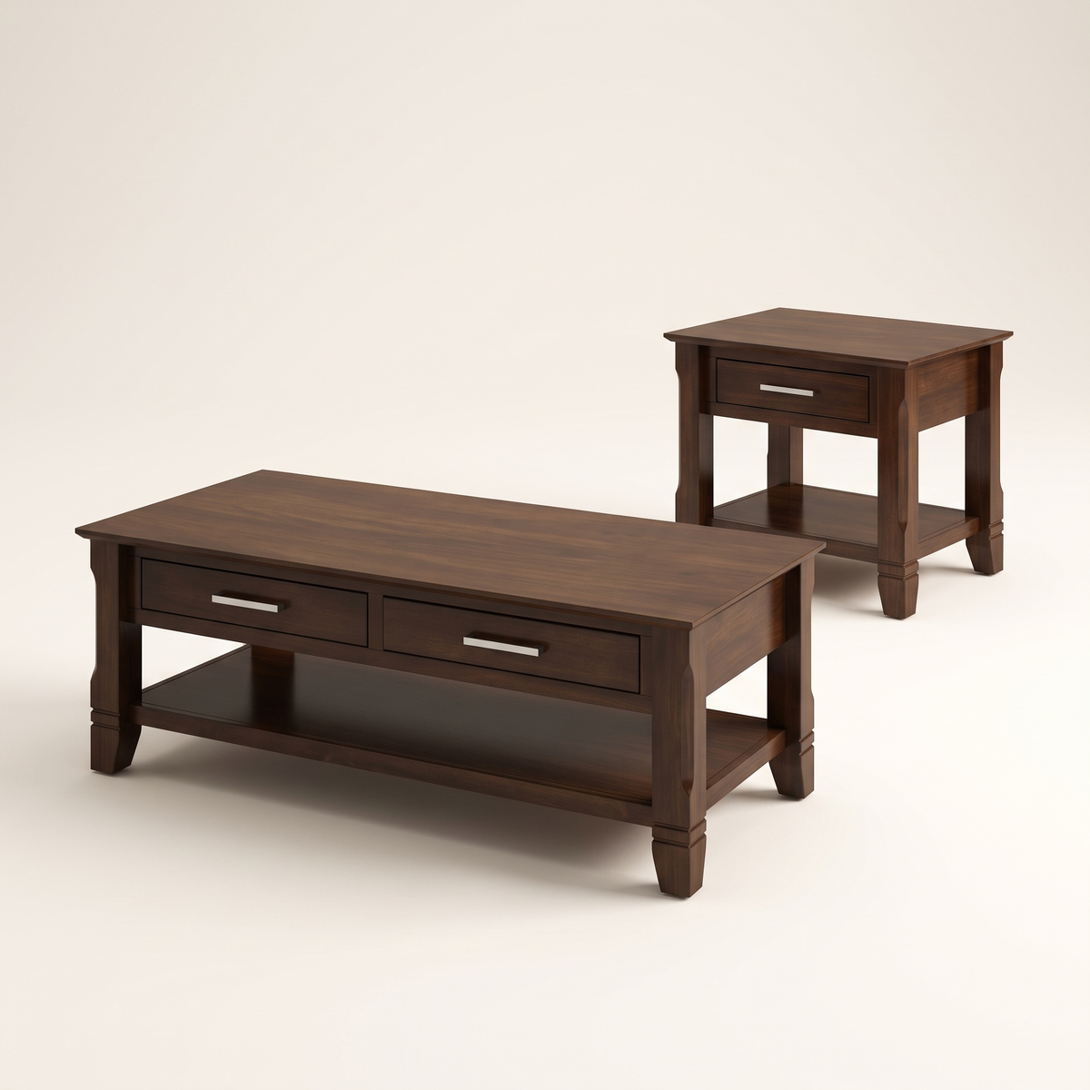 Tripoli Occasional Table Set #CT1206-07, studio view