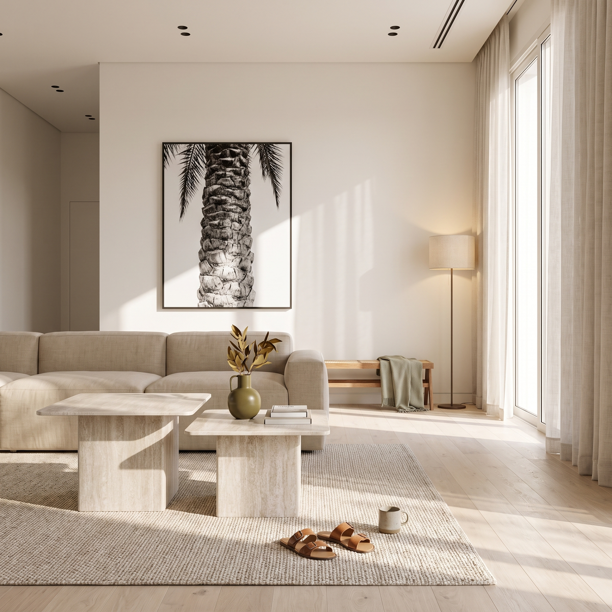 Square Coffee Table Set #GT2579 in a Muscat home