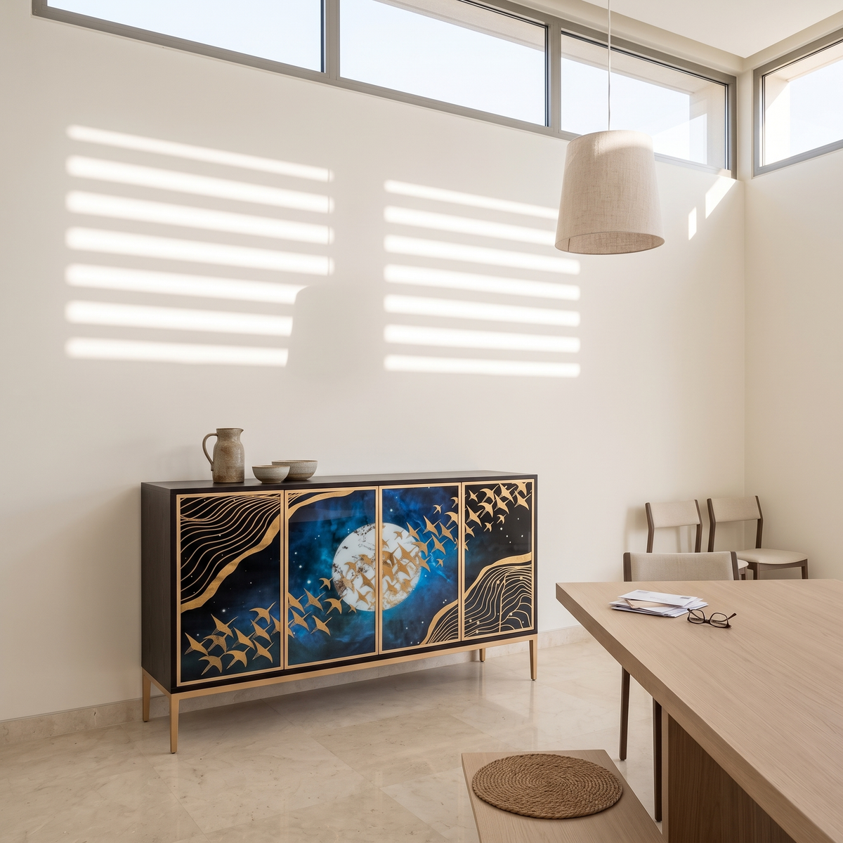 Sideboard #F2833, second room view