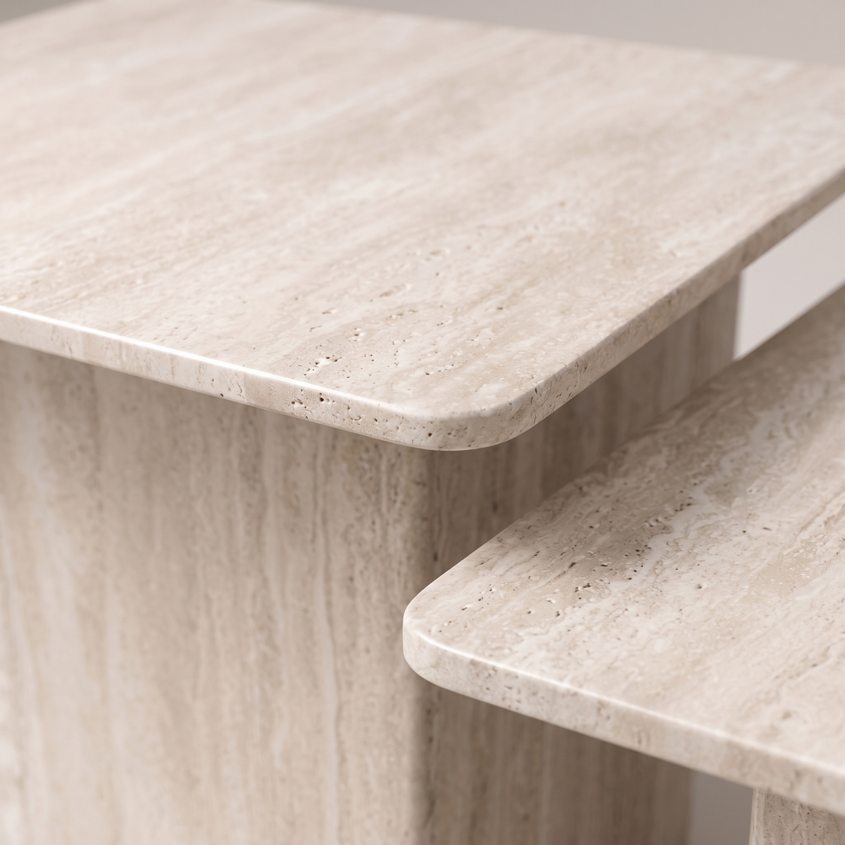 Square Coffee Table Set #GT2579, material detail