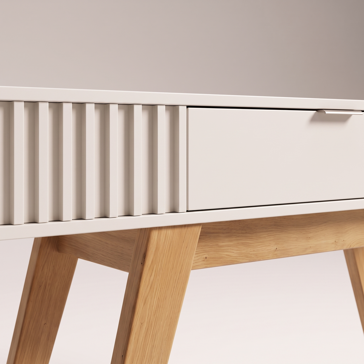 Rivera Modern Console Table, material detail