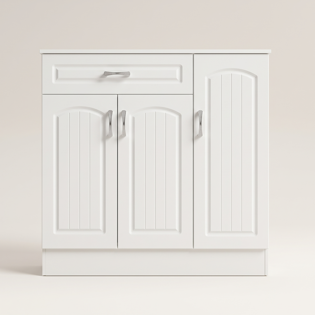 White Shoe Rack #C-05, studio view