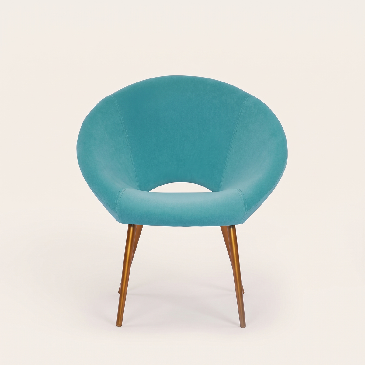 Mint Green Accent Chair #LSR17053W, studio view