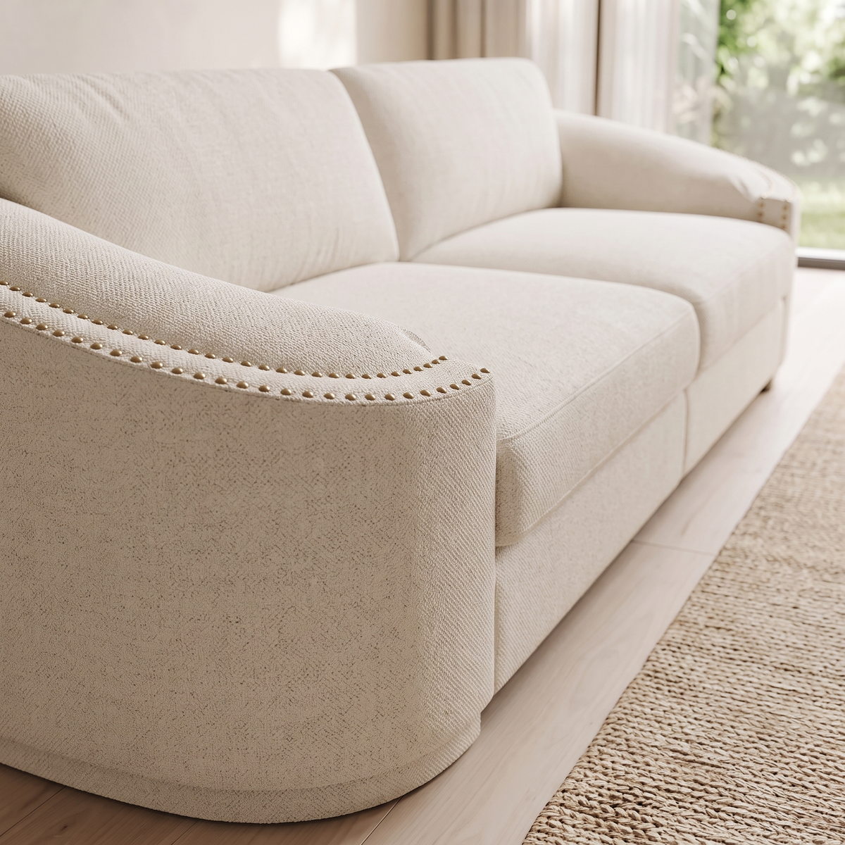 3 Seater Sofa #K178, close view