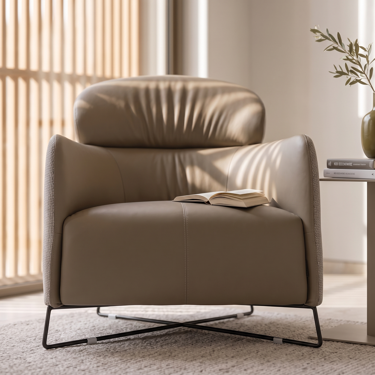 Lounge Chair #EC-406, close view