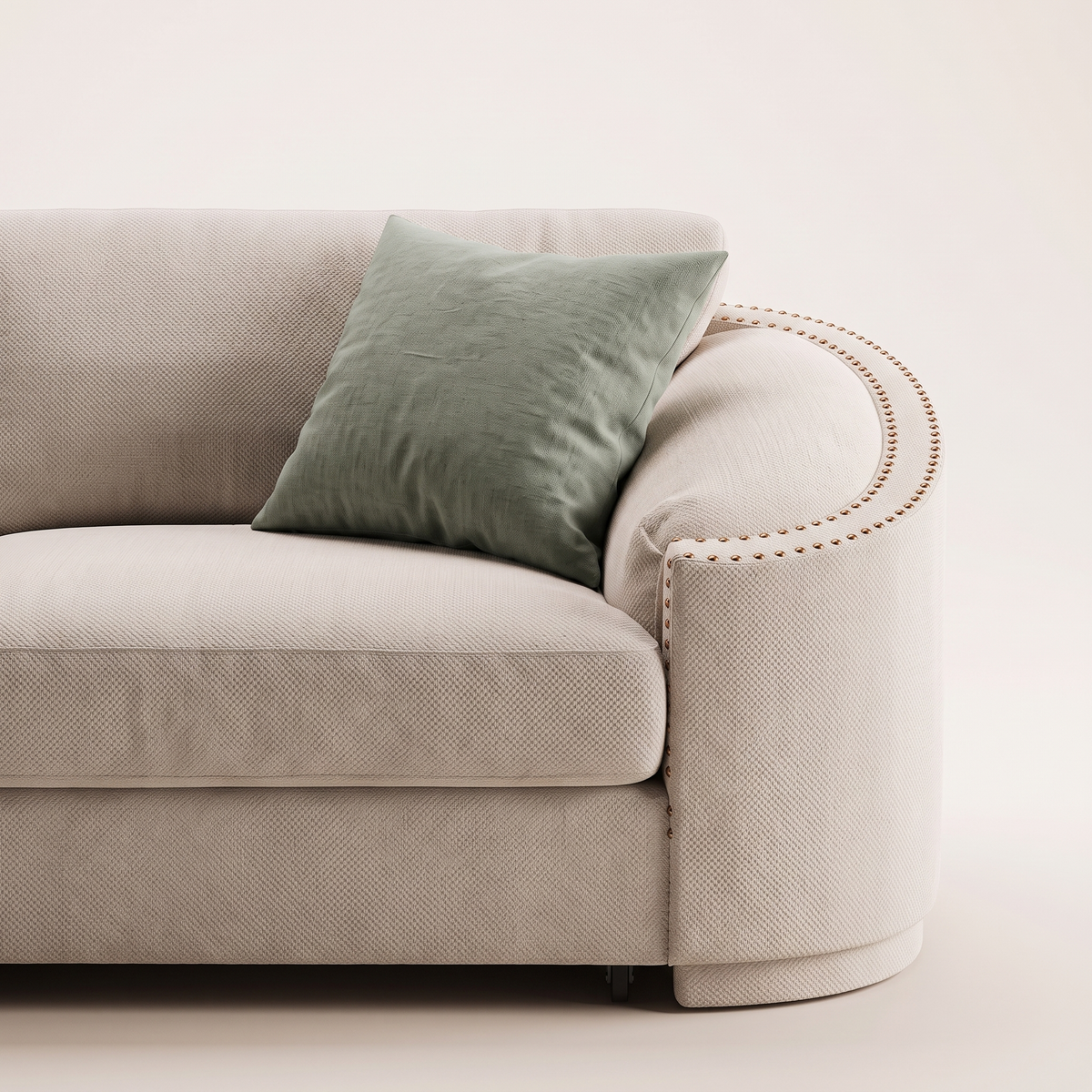 3 Seater Sofa #K178, styled detail