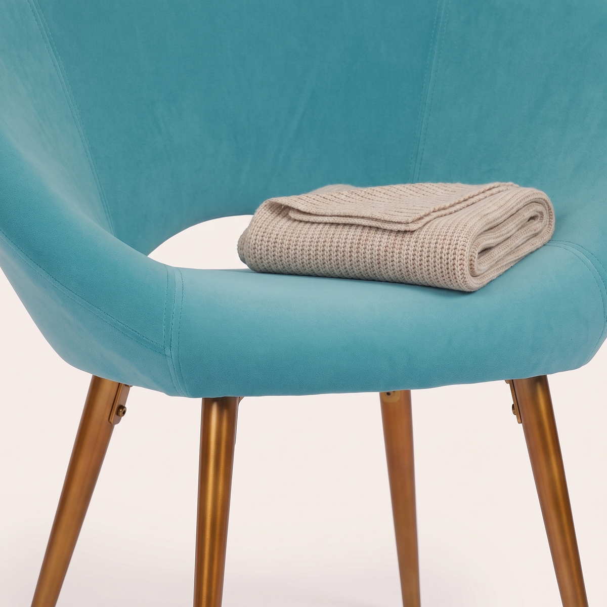 Mint Green Accent Chair #LSR17053W, styled detail