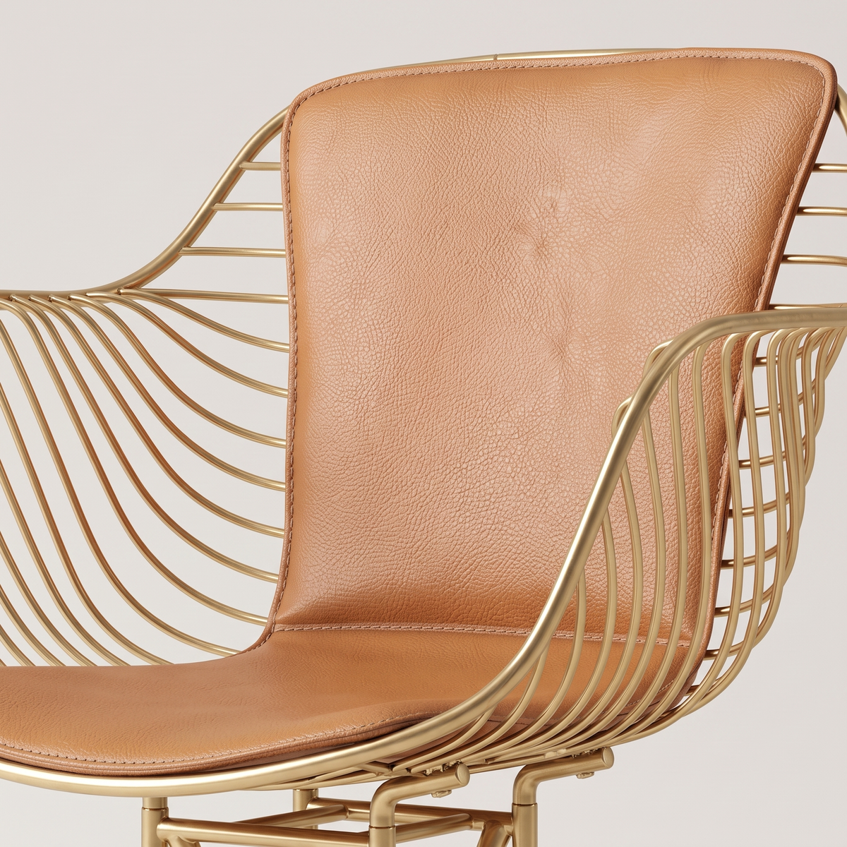 Lounge Chair #T004, material detail