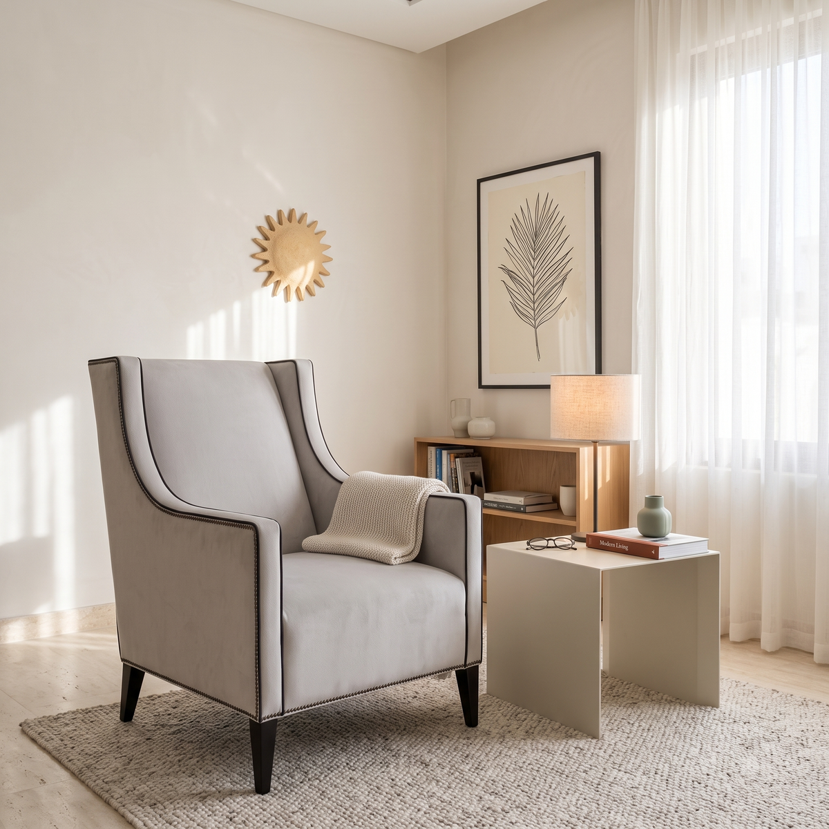 Sofa Arm Chair #K034 in a Muscat home