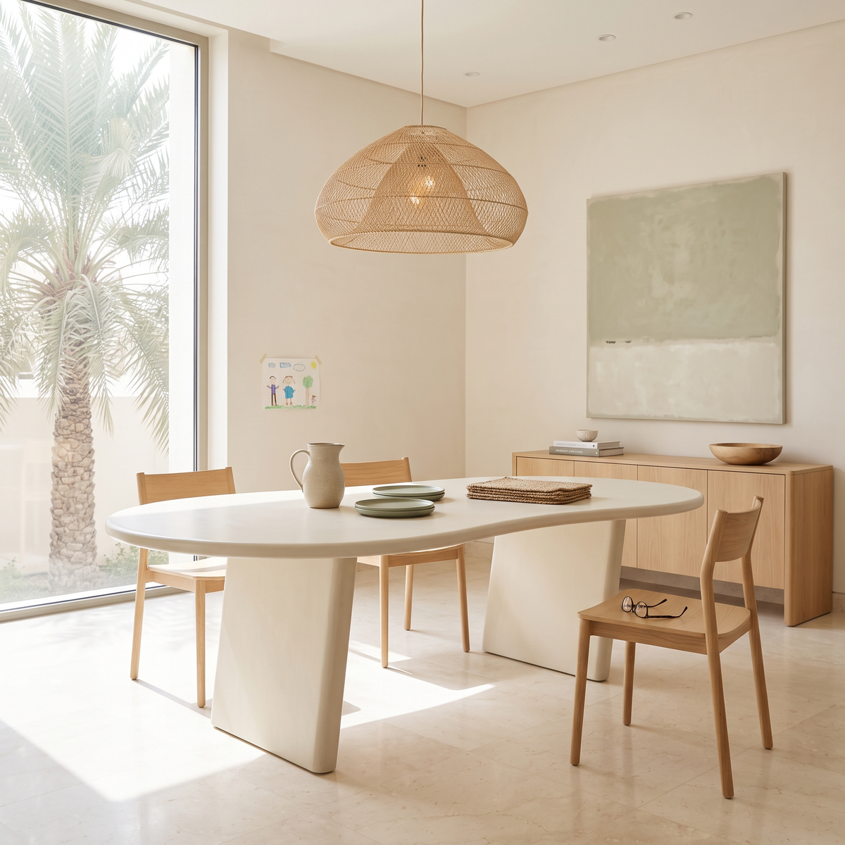 Dining Table #ARD25-004 in a Muscat home