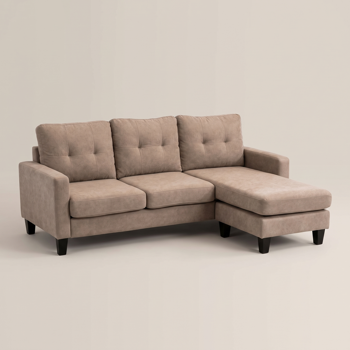 RHF Sectional Sofa #6097, studio view