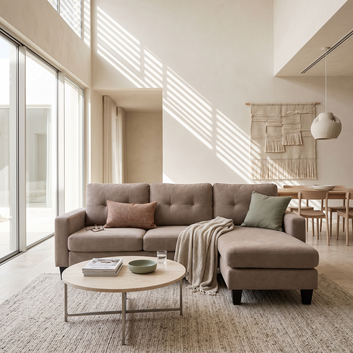 RHF Sectional Sofa #6097, second room view