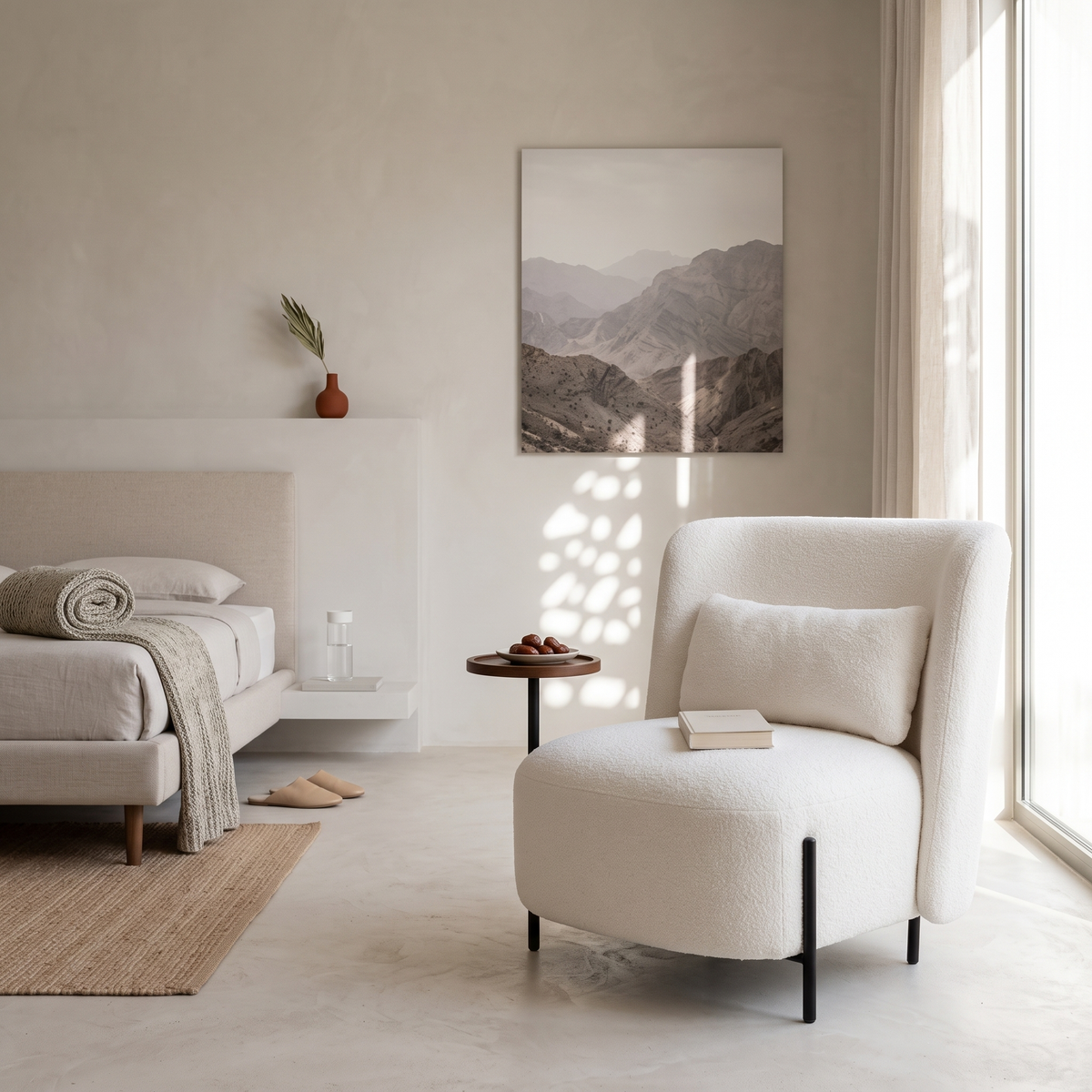 Sofa Arm Chair #LC-0093A, second room view