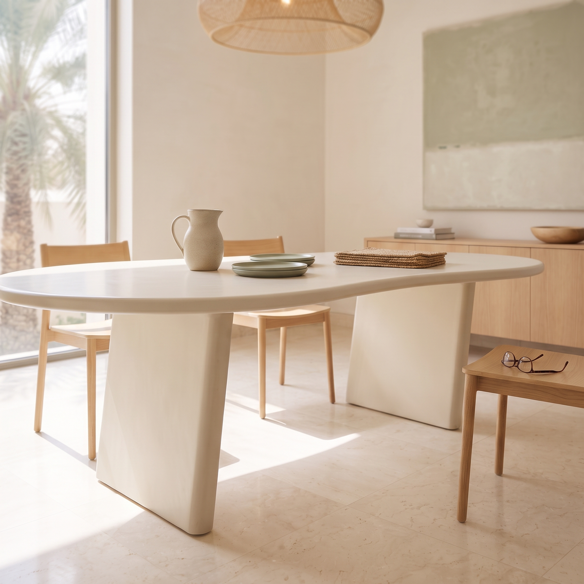 Dining Table #ARD25-004, close view