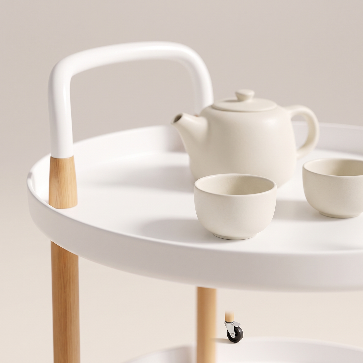 Serving Trolly #PSR09, styled detail
