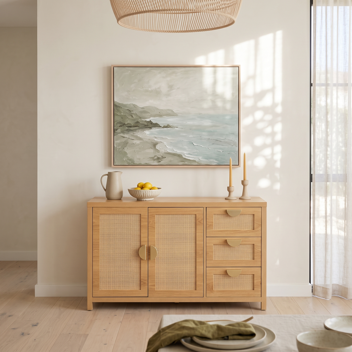 Low Storage Cabinet #25006 in a Muscat home