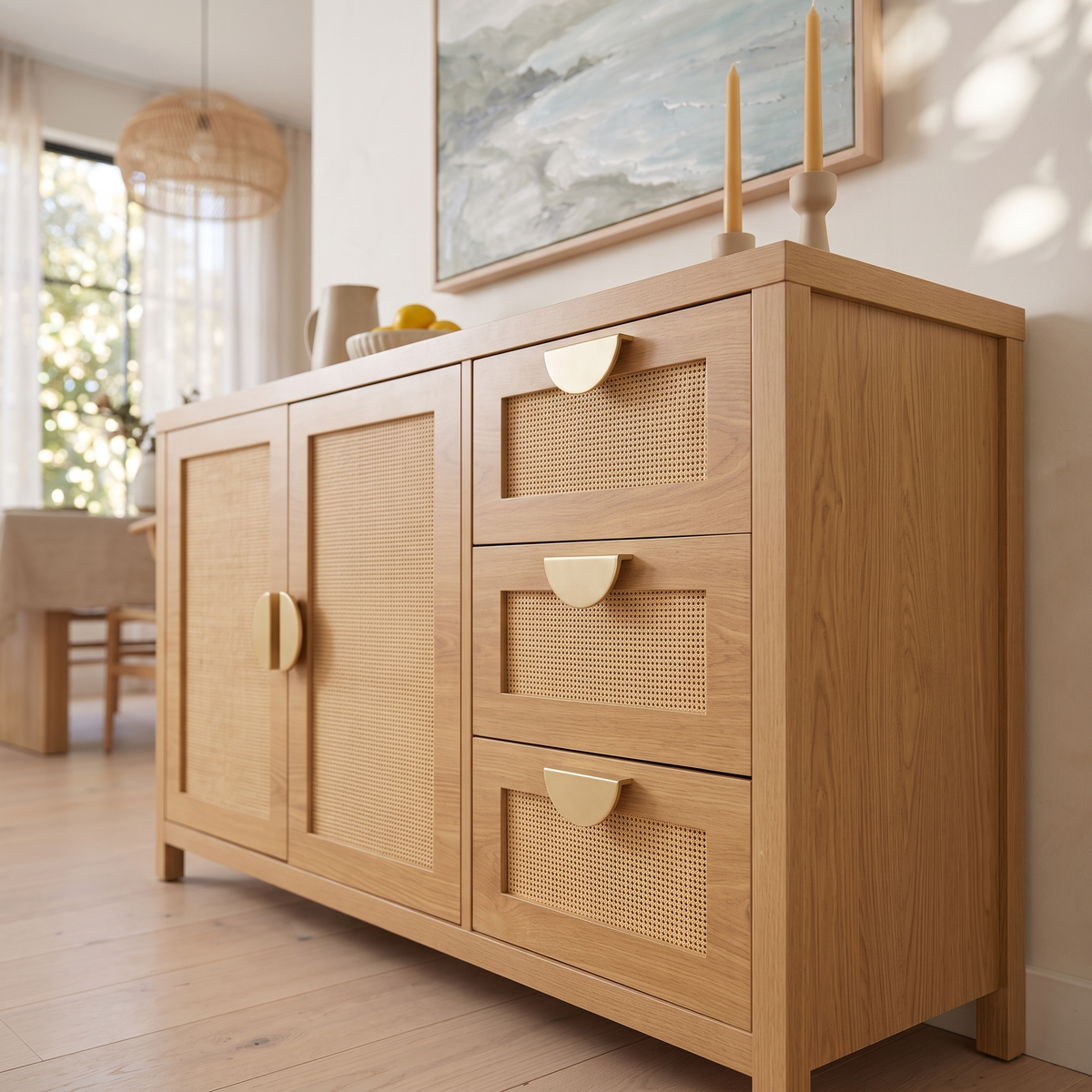 Low Storage Cabinet #25006, close view