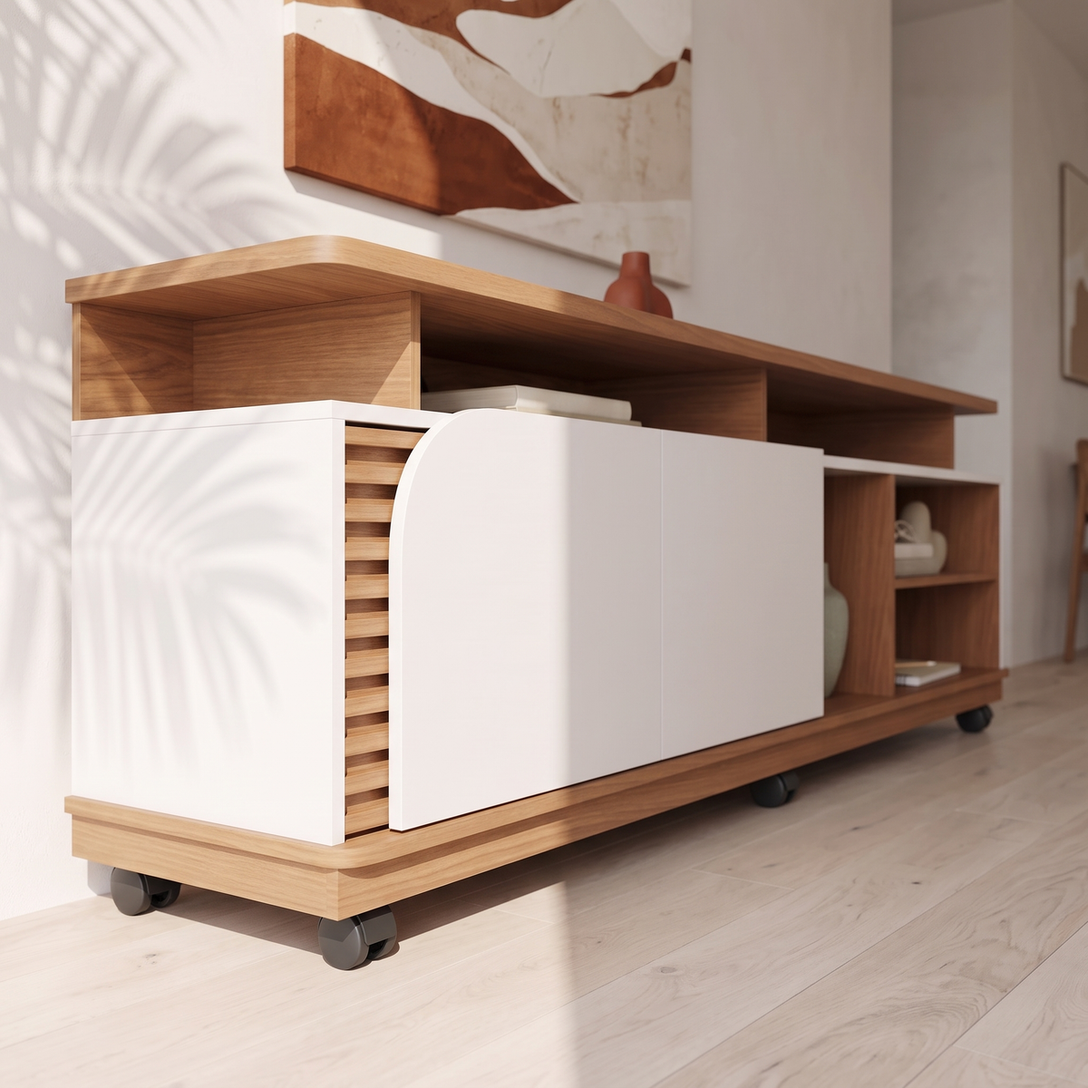 Jurere TV Stand, close view
