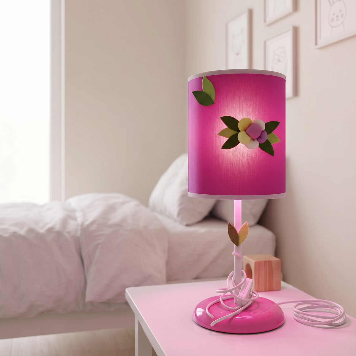 Cindy Kids Table Lamp #AYD-004, close view