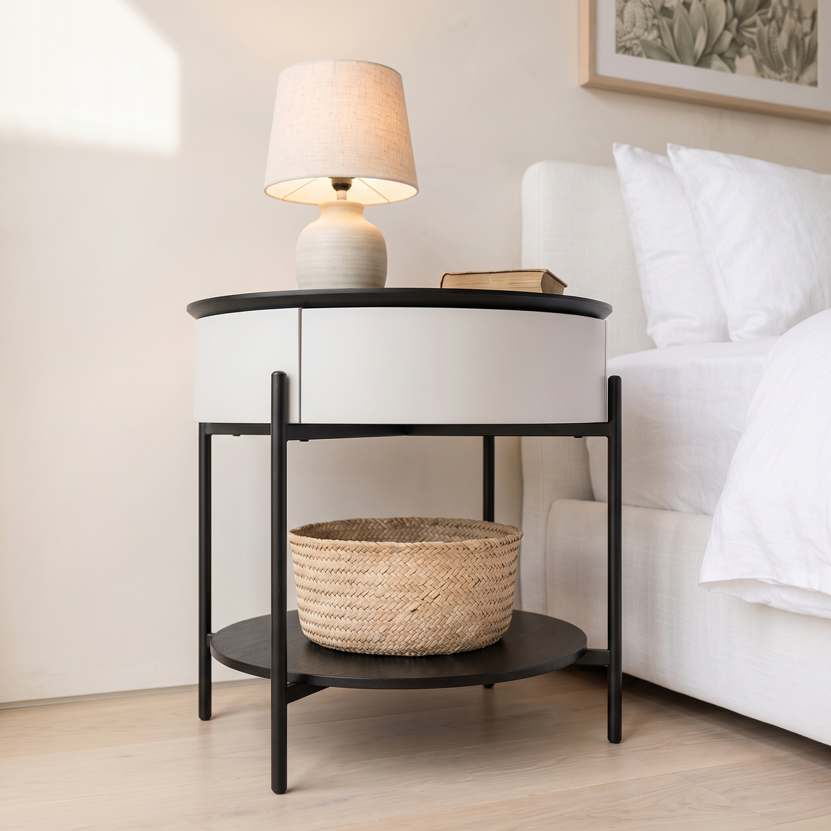 Nightstand #1903, close view