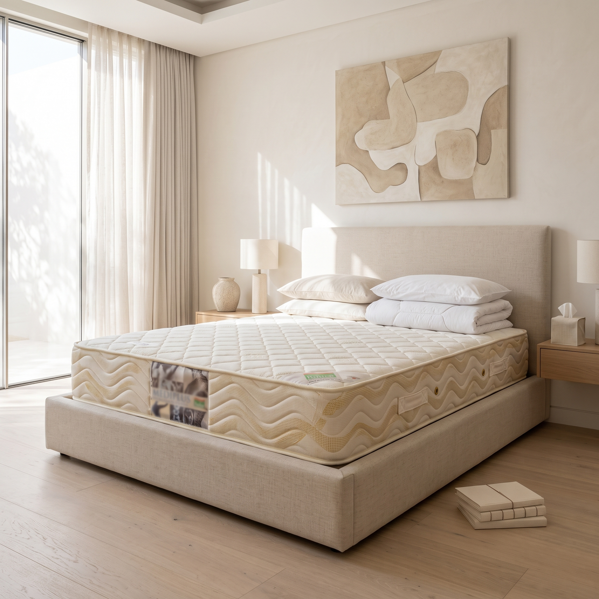 Raha Mediplus Mattress 200x180 in a Muscat home