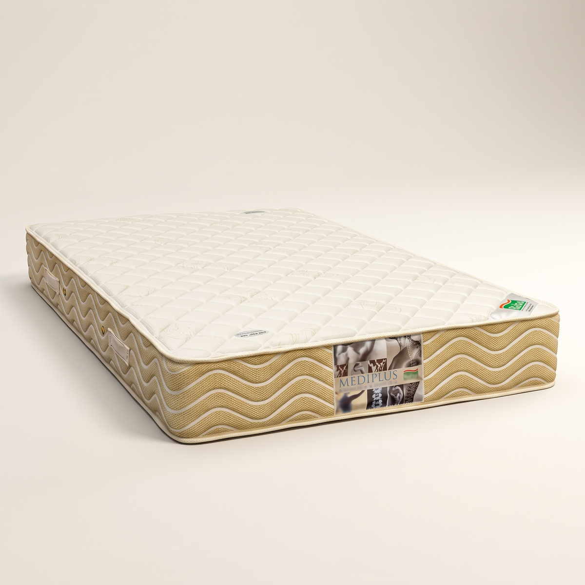 Raha Mediplus Mattress 200x180, studio view